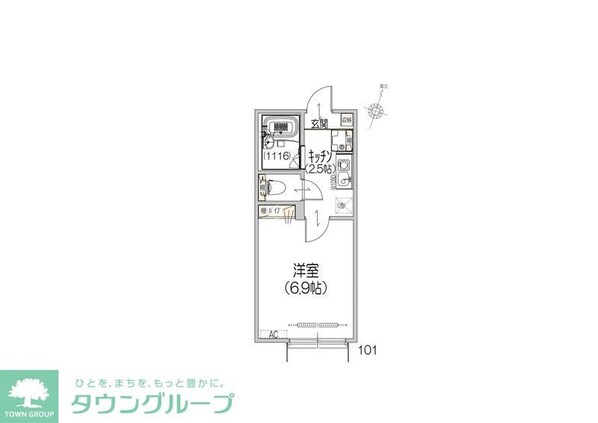 プランドールの物件間取画像